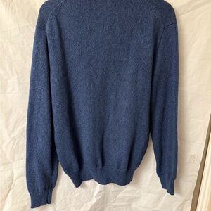 Ralph Lauren Blue Crewneck Sweater Classic Knit